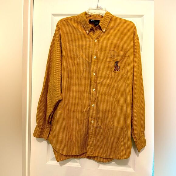 Warner Brothers Scooby Do Men’s Button Down Shirt Size L - Picture 1 of 6